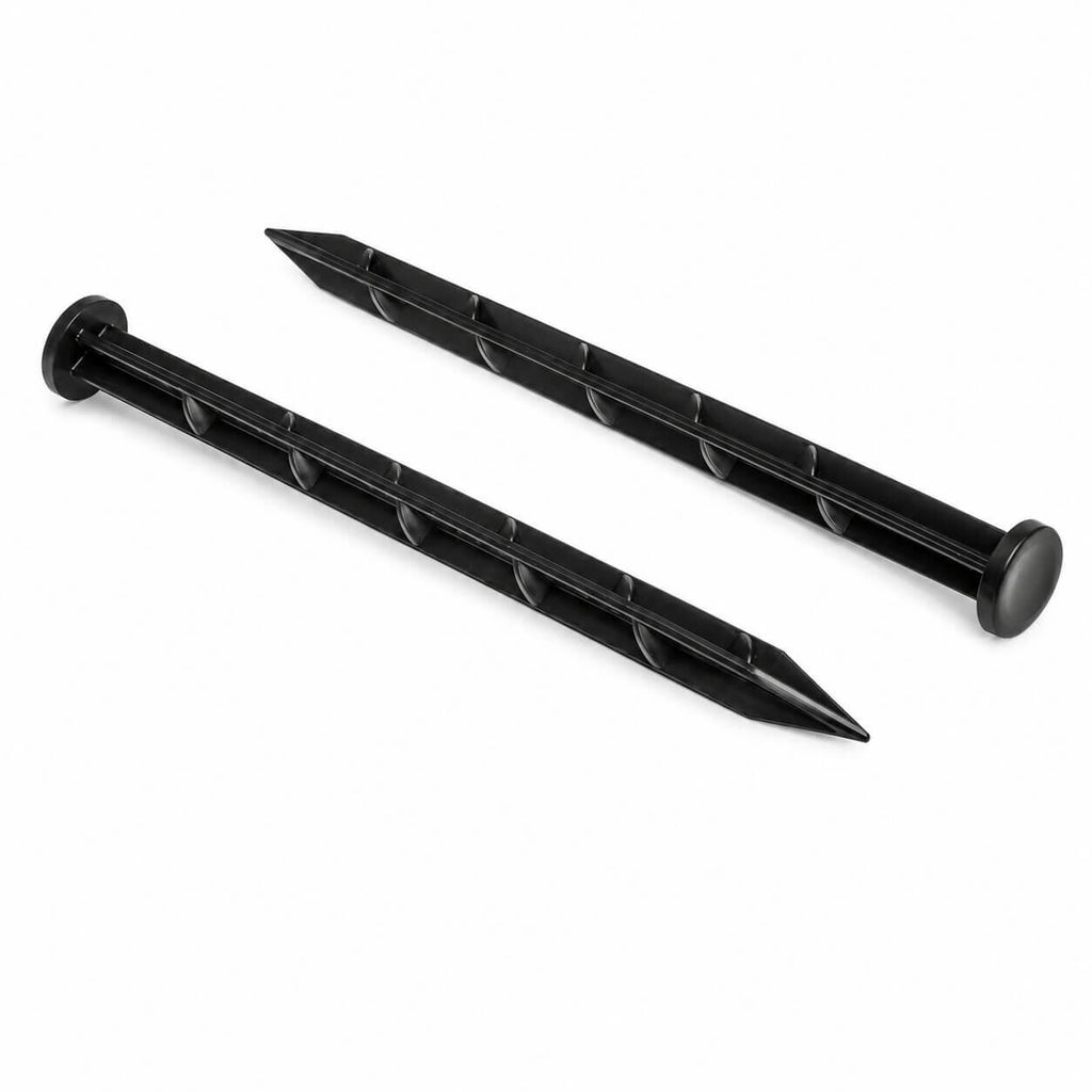 Separator gazon flexibil + 3 cuie de fixare / bordură grădină
